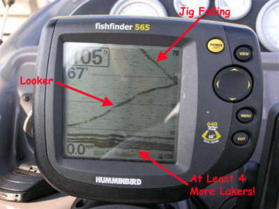 The new fish finders are able to track you jig down to the bottom in 100 feet or more and you can even see the fish chase or attack your jig. Fisherman are quick to adapt and incorporate new methods and technology that make our sport more fun and productive
