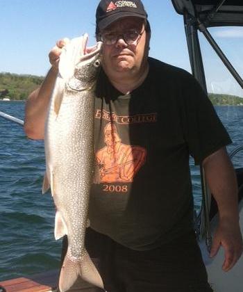 Lake Trout come in all sizes of course bigger is better