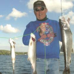 Lake Trout come in all sizes of course bigger is better