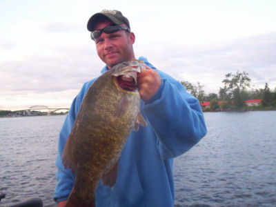 Scott Enist was fishing on Lake Erie with Captain Tim Braun