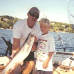 Troll the deep and clear water of Canandaigua Lake for Rainbow, Brown and Lake Trout using downriggers and Seth Green rigs with Miss-n-Fishin Charters
