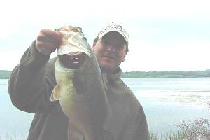  Jeff Lankford was fishing  Lake Champlain when he caught this 6 pound lunker largemouth bass right near the boat launch in Ticonderoga