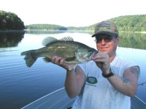 6 pound Largemoth bass
