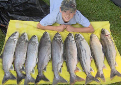 October fishing on the Finger Lakes can be fast and furious.